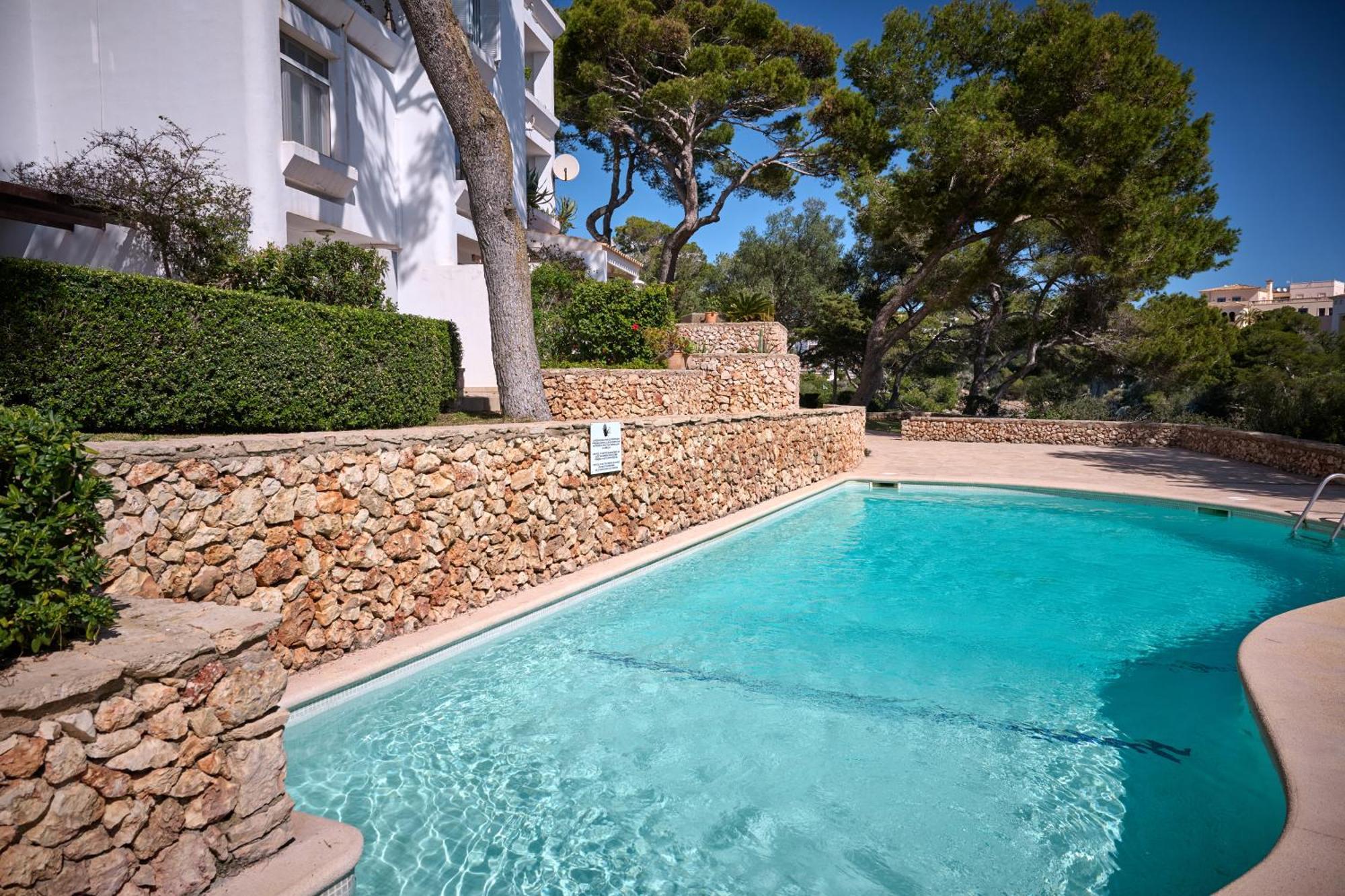 Sea Frontline Apartment 'Ernesto'. Pool. Wifi Santanyí Kültér fotó