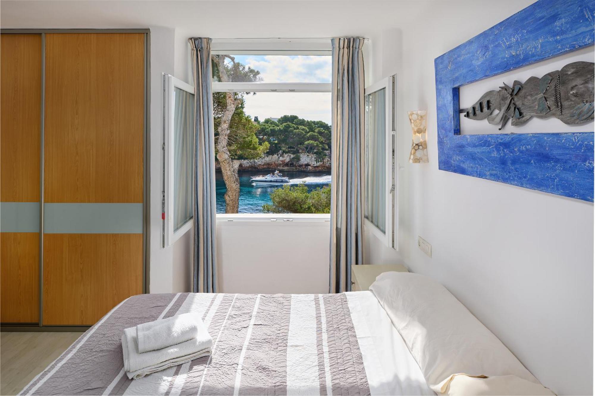 Sea Frontline Apartment 'Ernesto'. Pool. Wifi Santanyí Kültér fotó